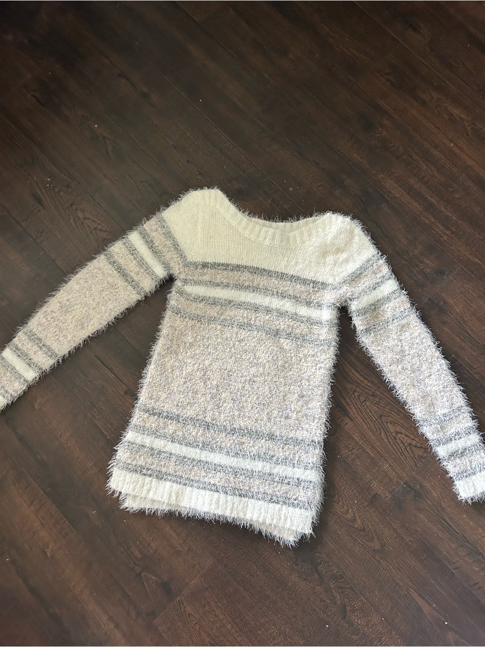 The Limited Fuzzy Crewneck Sweater